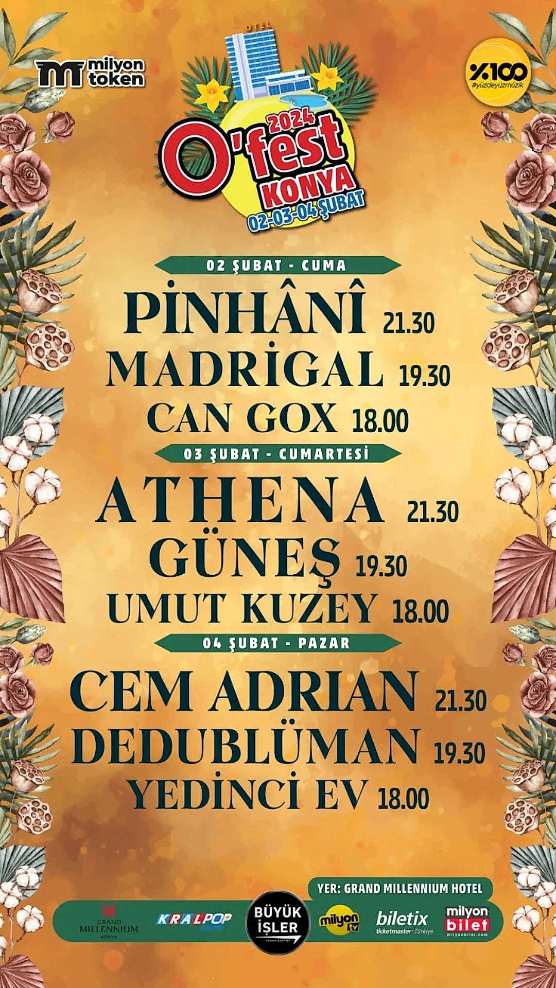 O'FEST 2024 GRAND MİLLENNİUM BAKI OTELDE